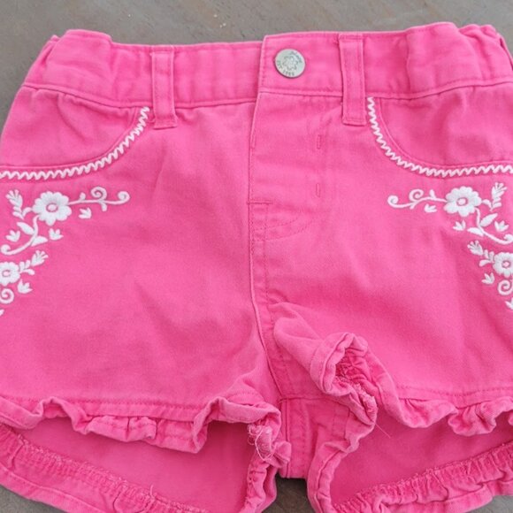 Girl's Shorts, Children's Place, Hot Pink, Size 3T - Picture 1 of 1